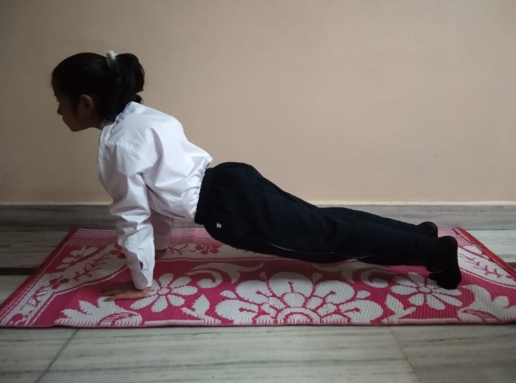 Bharat Ka Amrit Mohatsav – 5th, 6th & 7th Pose of Surya Namaskar