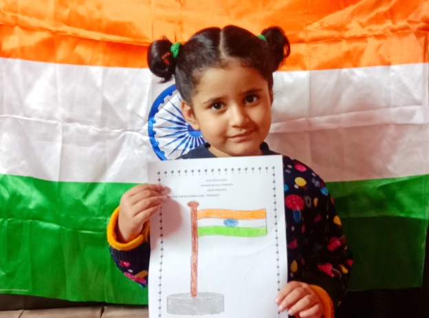 Republic Day Celebration by Pre-Primary students