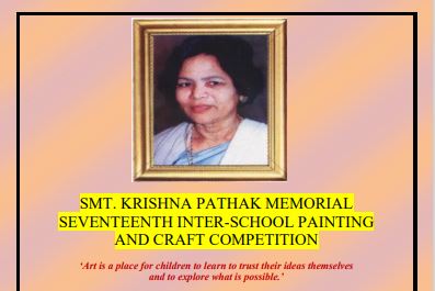 Smt. Krishna Pathak Memorial Seventeenth Inter-School Painting and Craft Competition