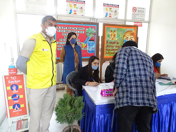 SECOND FREE VACCINATION CAMP FOR STUDENTS AT MMPS