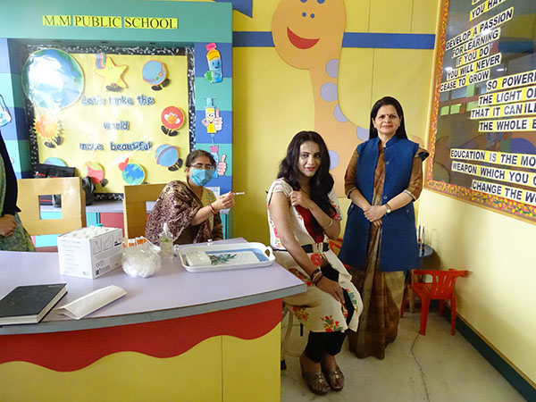 SECOND FREE VACCINATION CAMP FOR STUDENTS AT MMPS