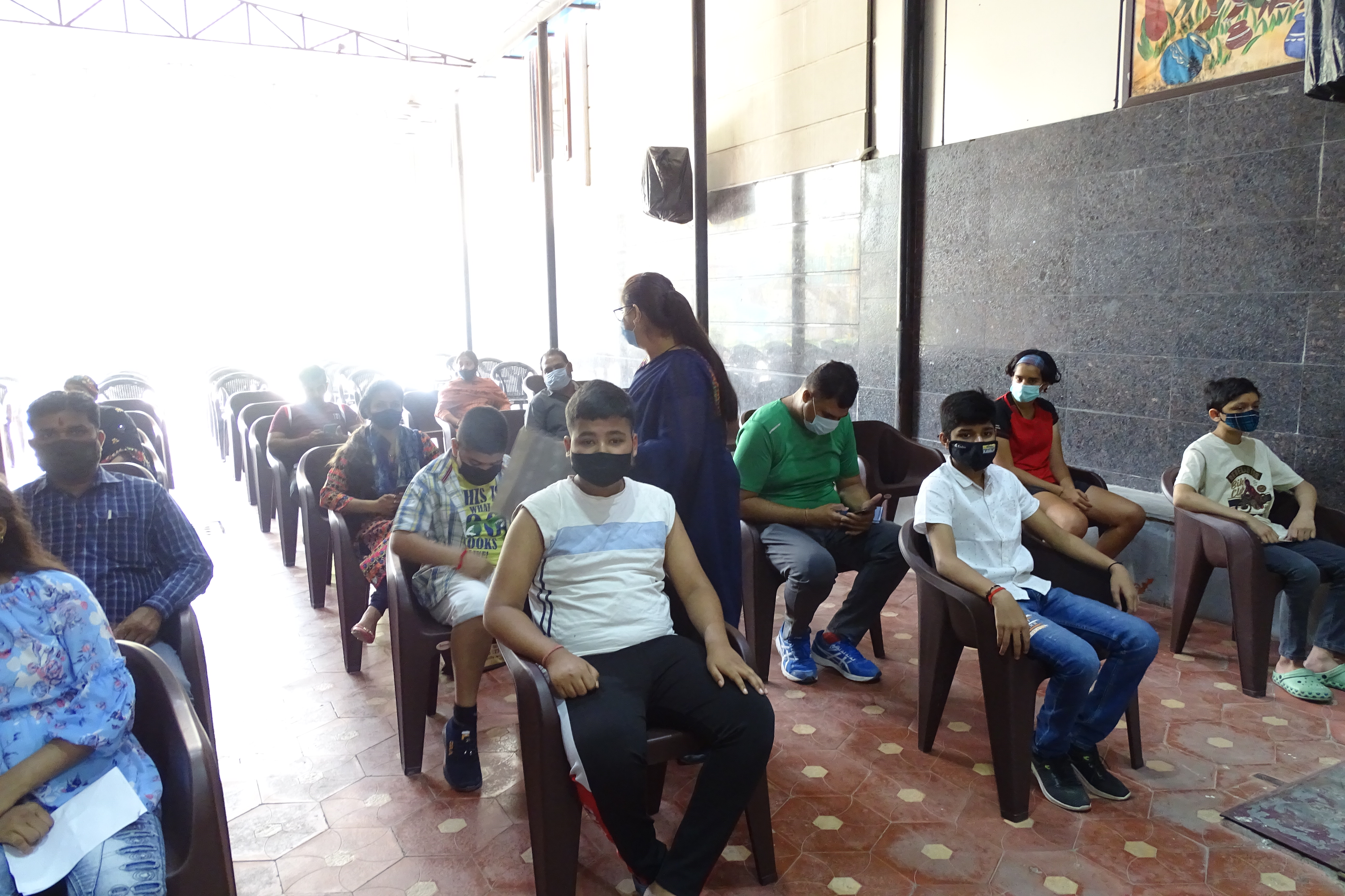 THIRD FREE VACCINATION CAMP FOR STUDENTS AT MMPS