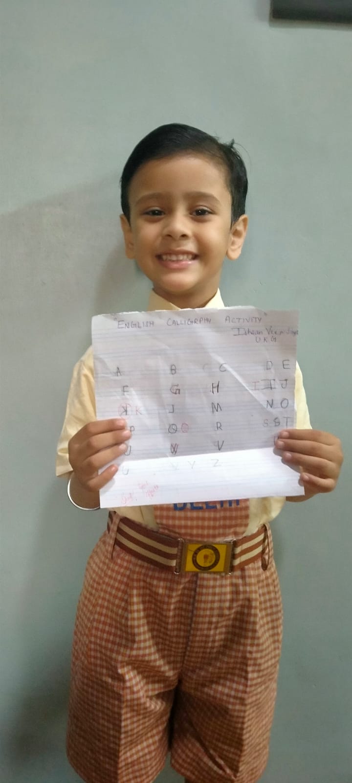 English Calligraphy competition