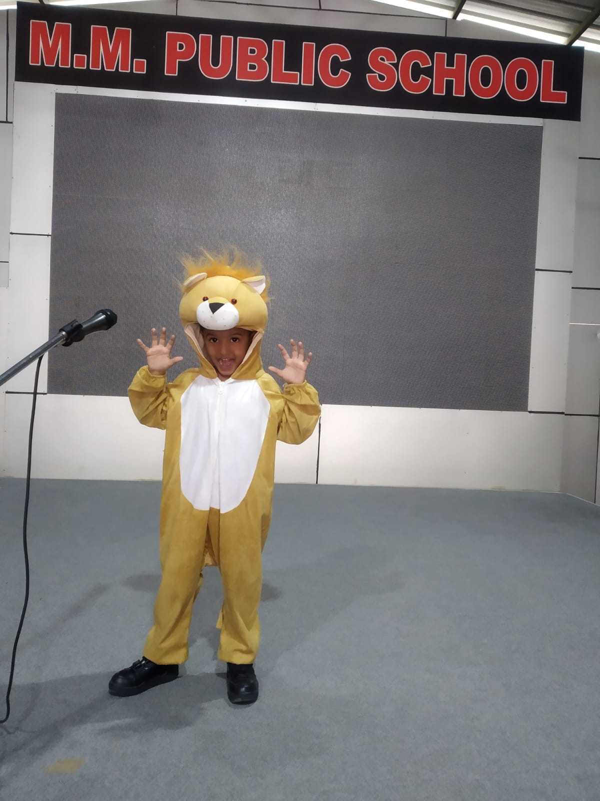 Wild Animal Show by Pre-School Students