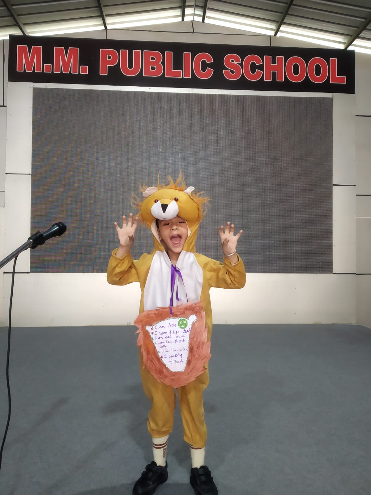 Wild Animal Show by Pre-School Students