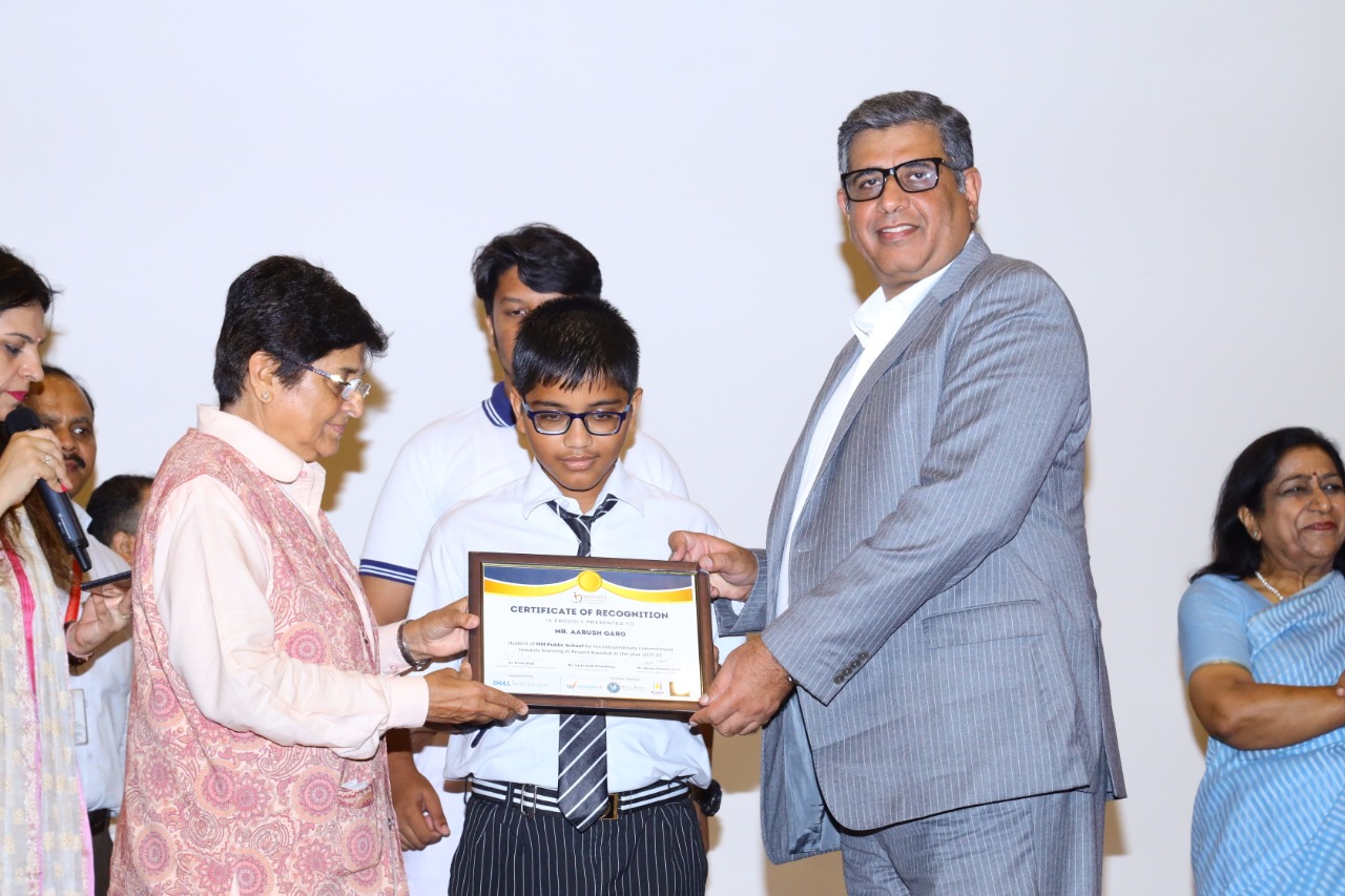 Felicitation Of School and Students by Navjyoti Foundation