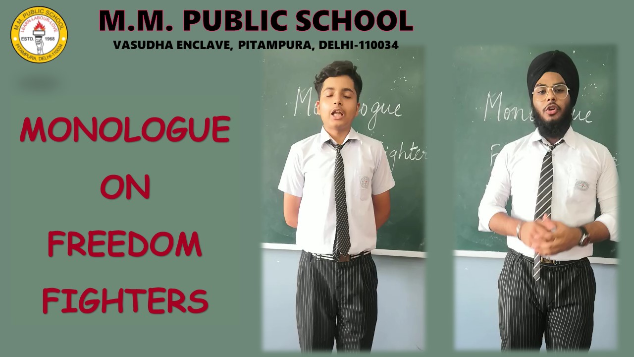Monologue On Freedom Fighters