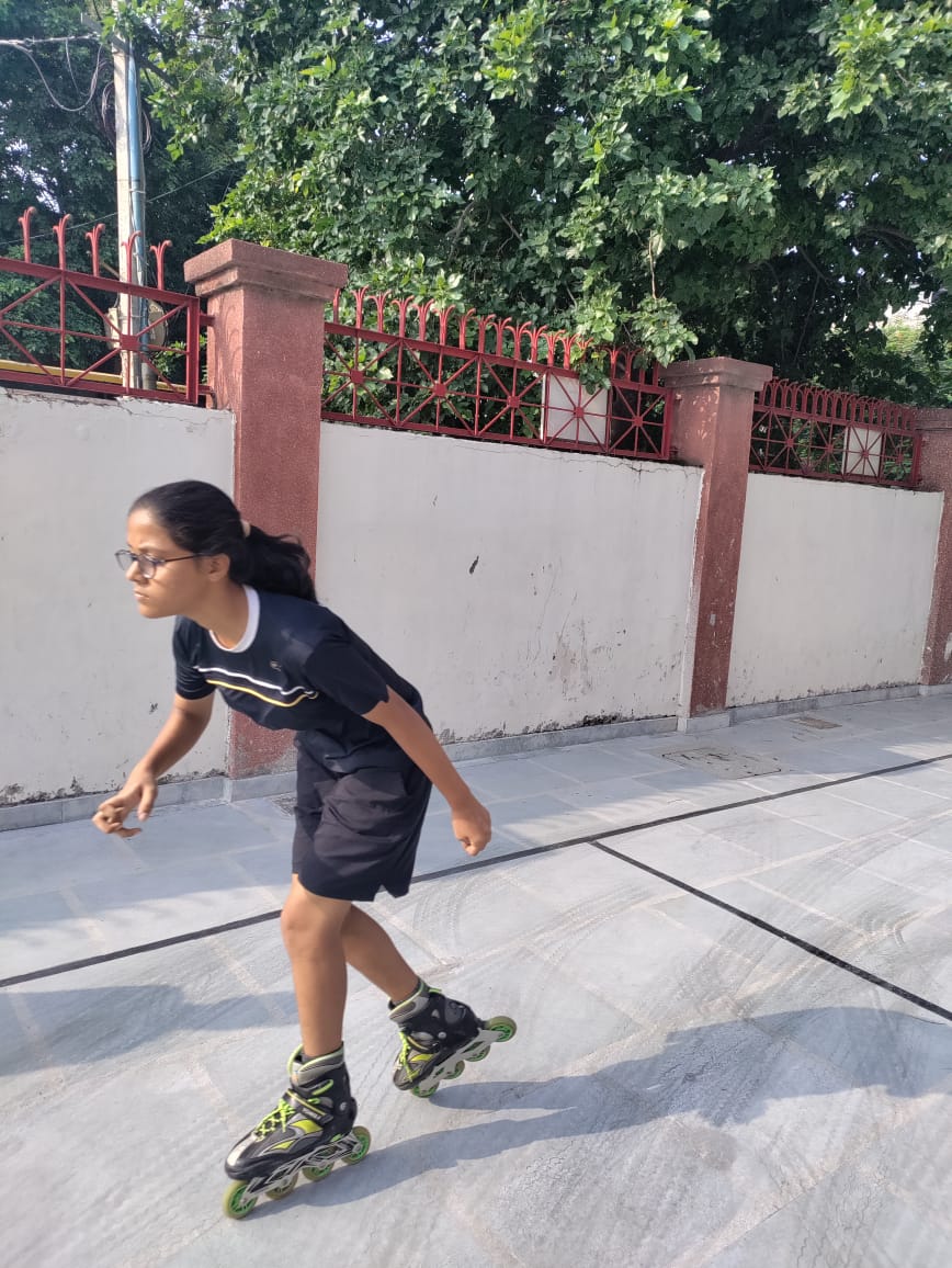 I position in Skating Zonal Competition