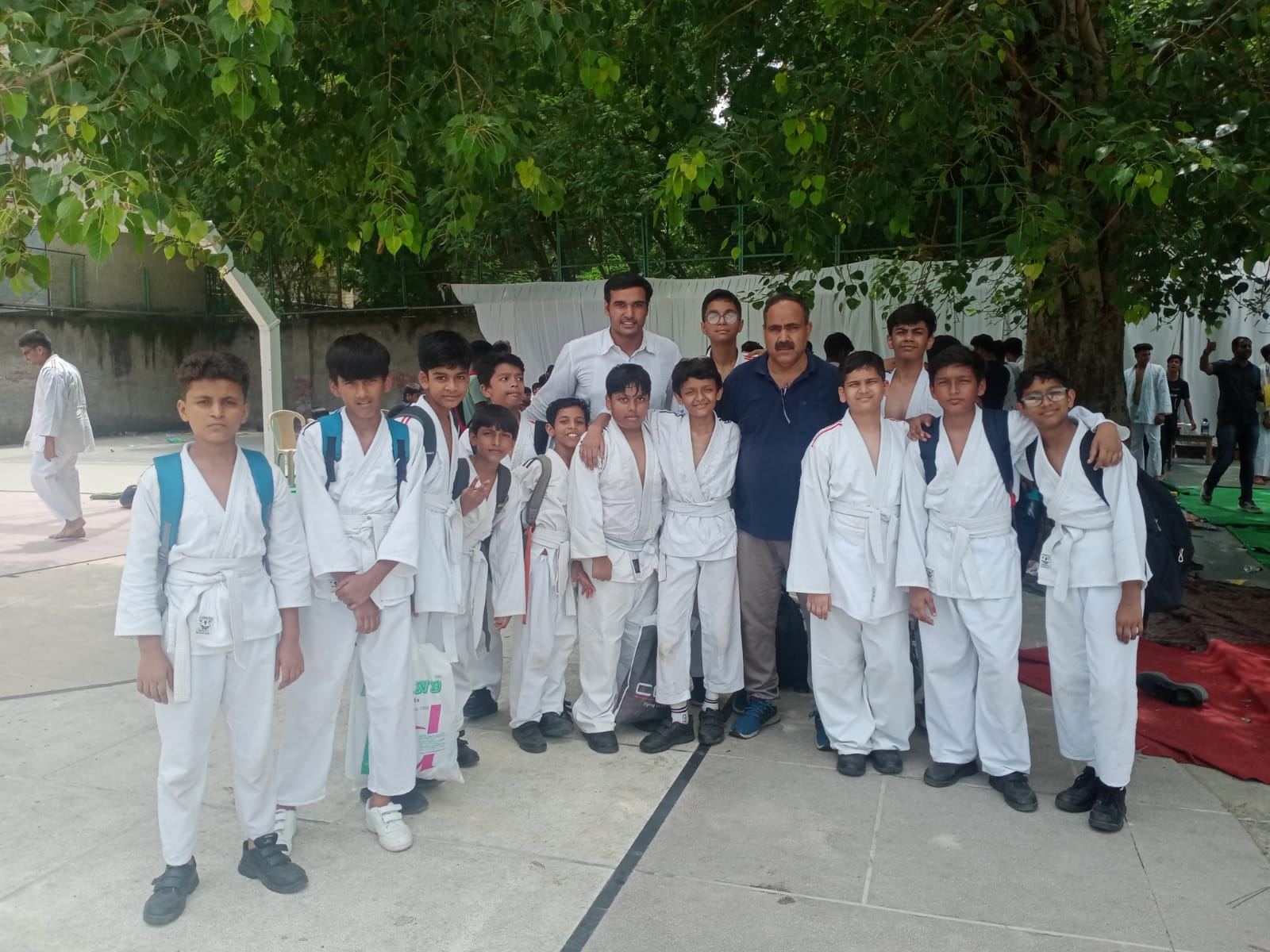 Position in Judo Zonal Competition