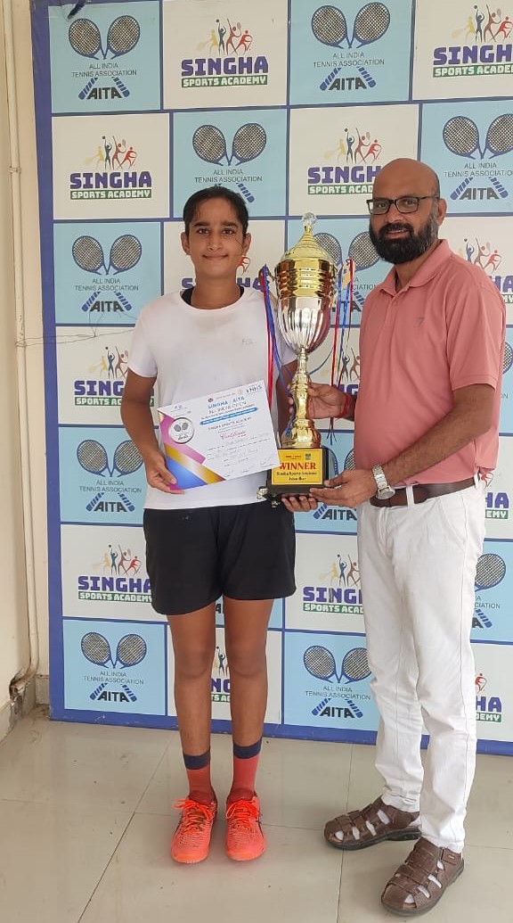 Achievement in National Series Tennis Tournament