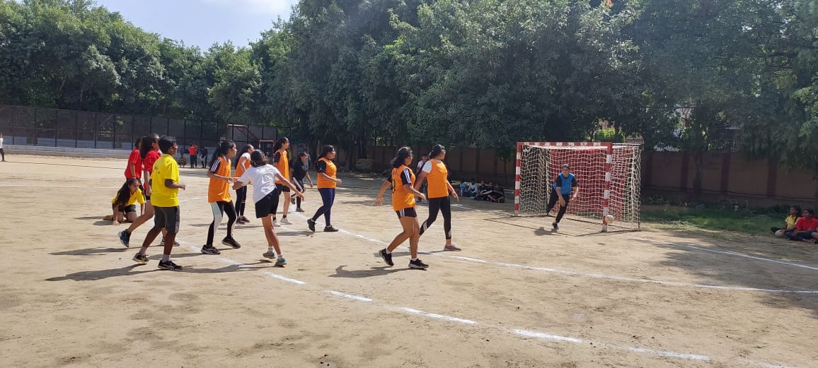 Position in Hand Ball Zonal Competition
