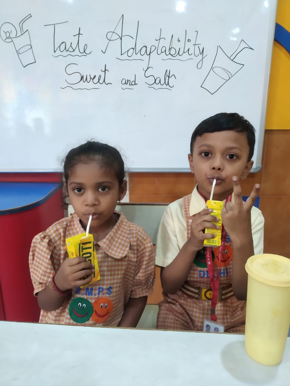 Activity on Taste Adaptability