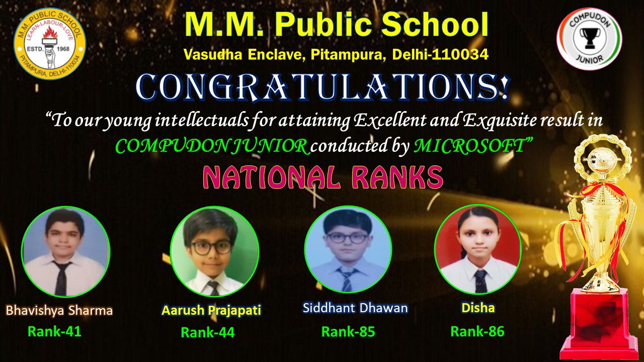 Achievement in COMPUDON Junior Season III