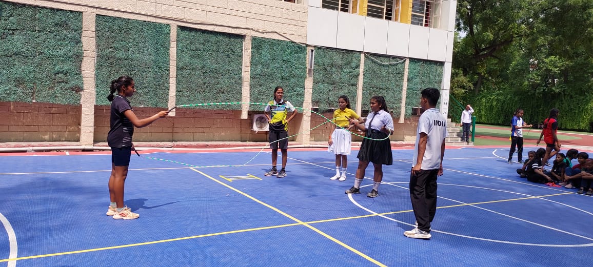 Zonal Rope Skipping Achievement
