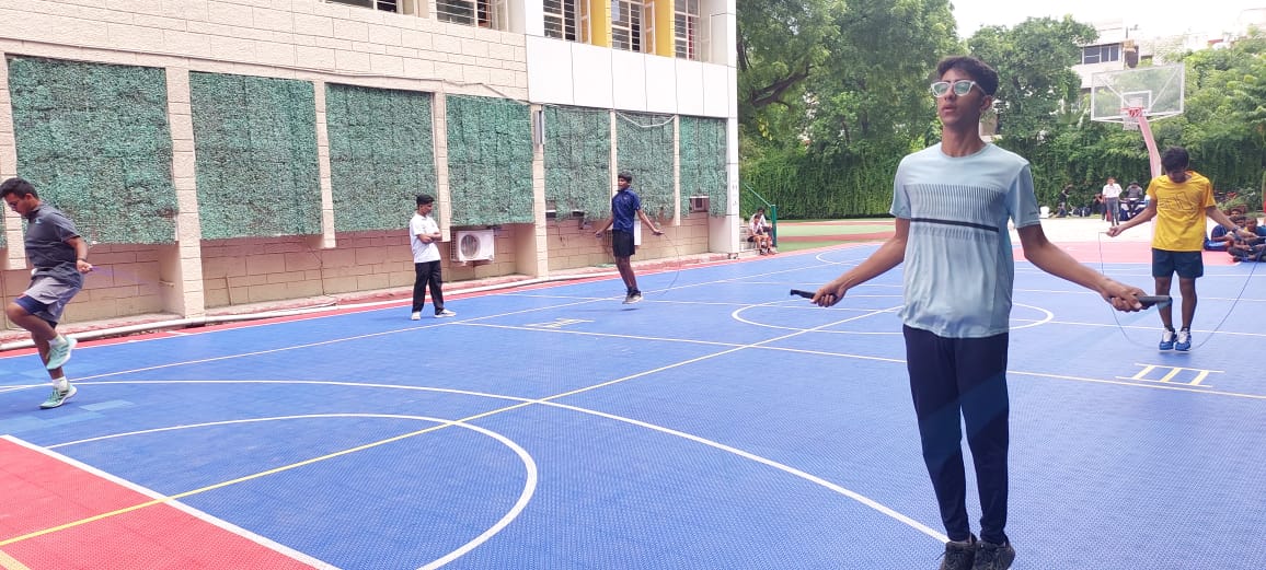 Zonal Rope Skipping Achievement