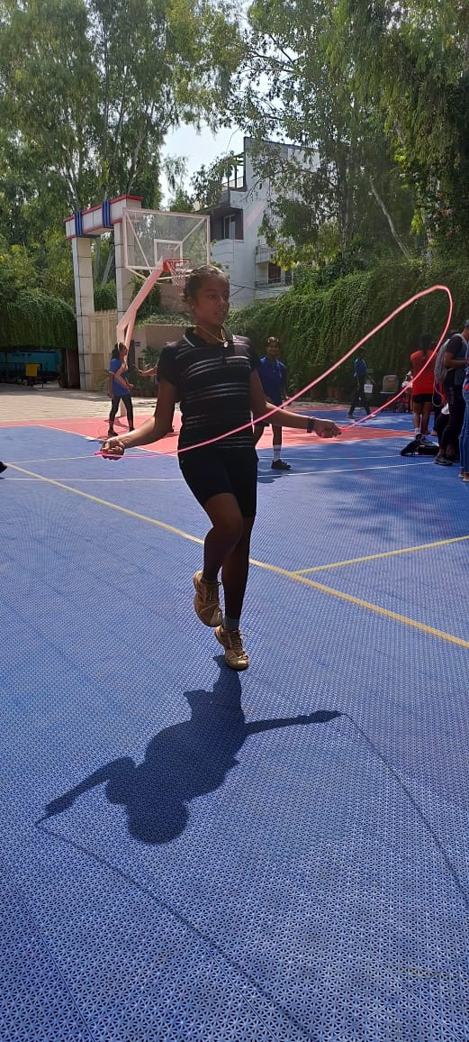 Zonal Rope Skipping Achievement