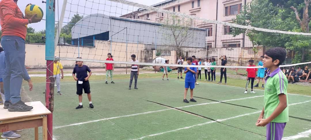 Position in Throw Ball Zonal Competition