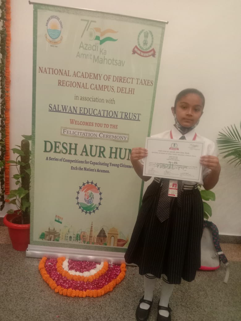 Position in Semi-final in Painting Competition