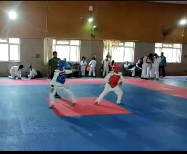Gold Medal in Zonal Taekwondo Competition