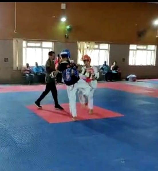 Gold Medal in Zonal Taekwondo Competition
