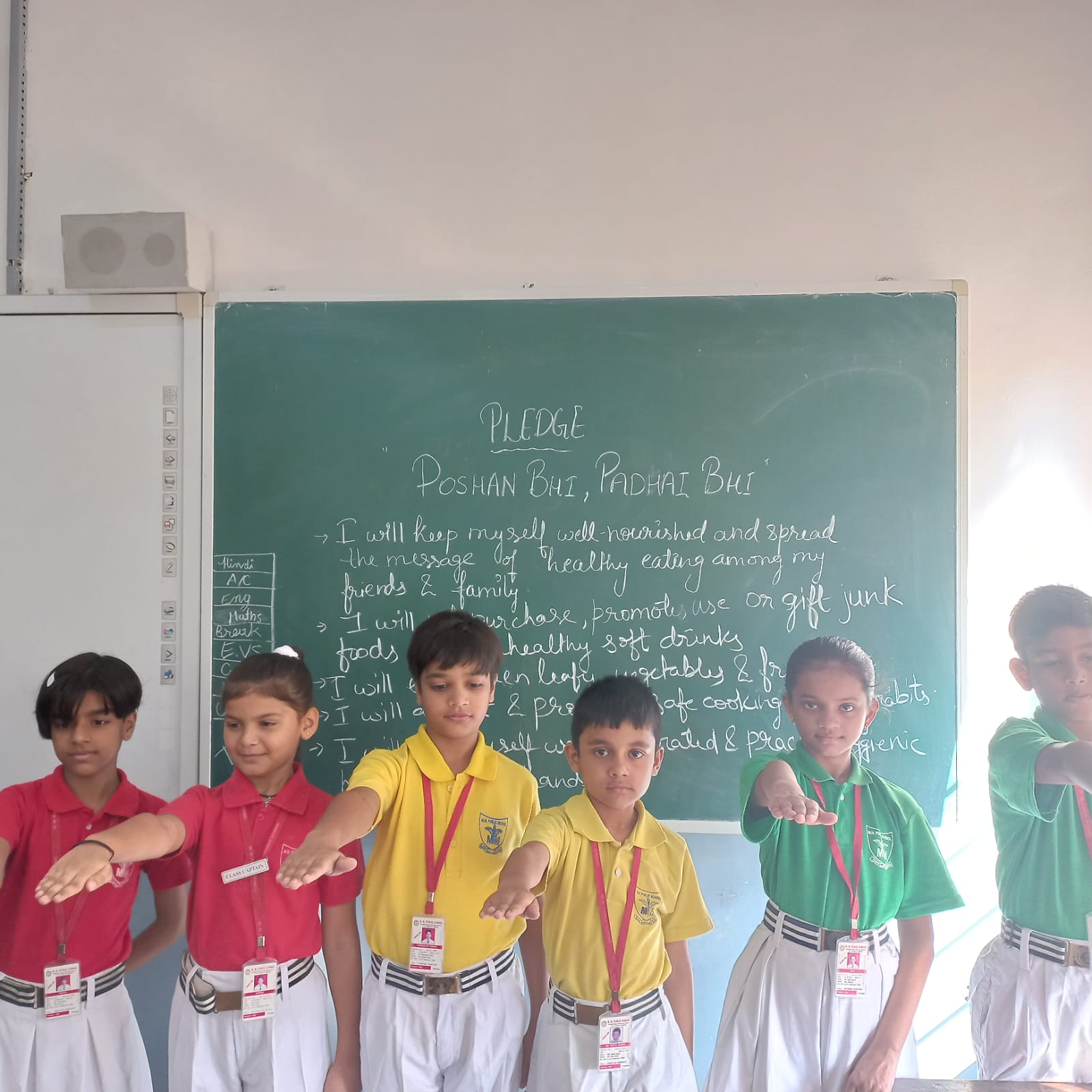 Pledge On Poshan Maah