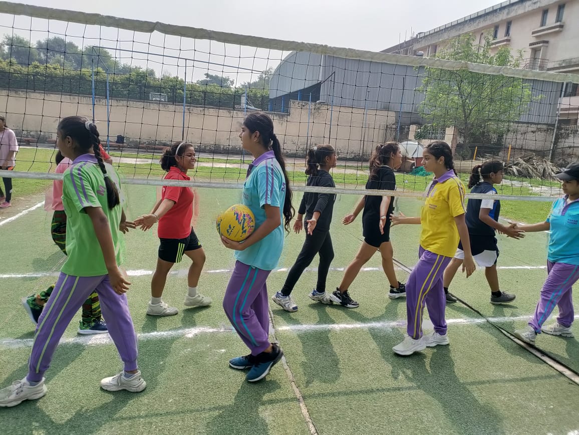 Position in Throw Ball Zonal Competition