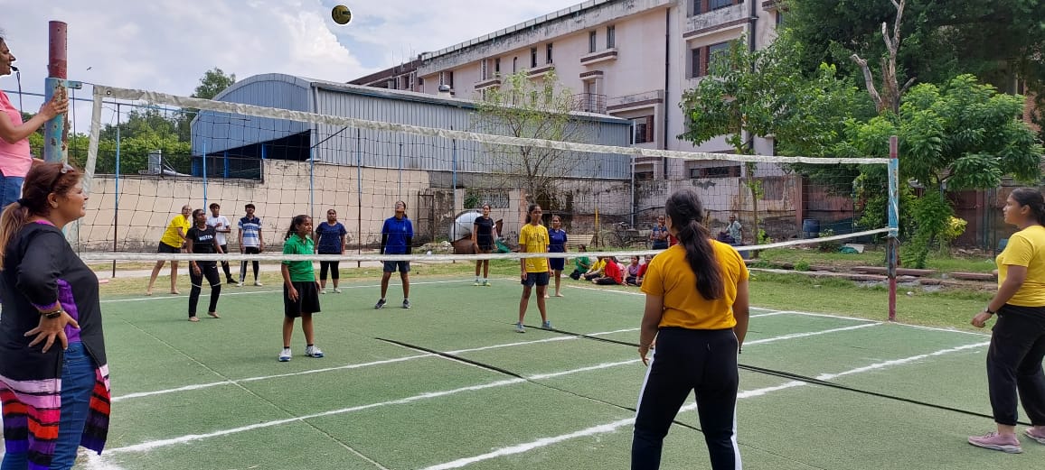Position in Throw Ball Zonal Competition