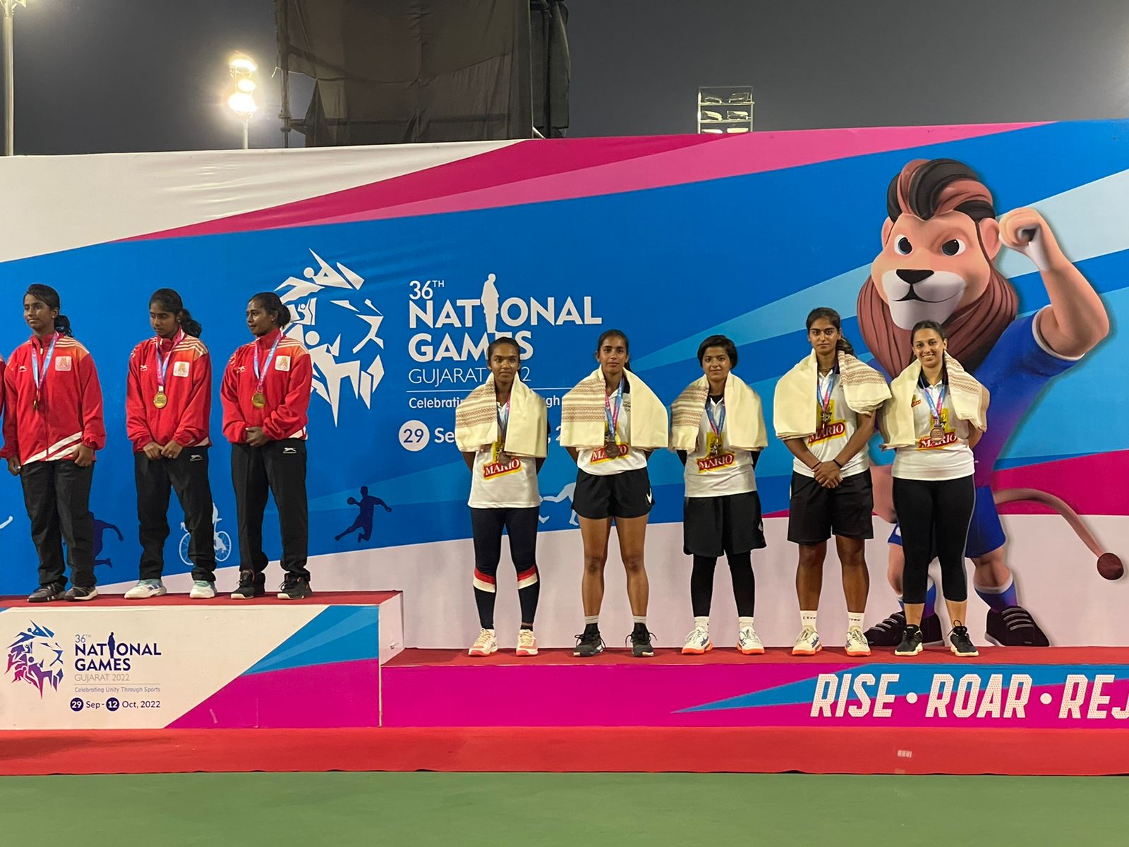 Achievement in 36th National Games