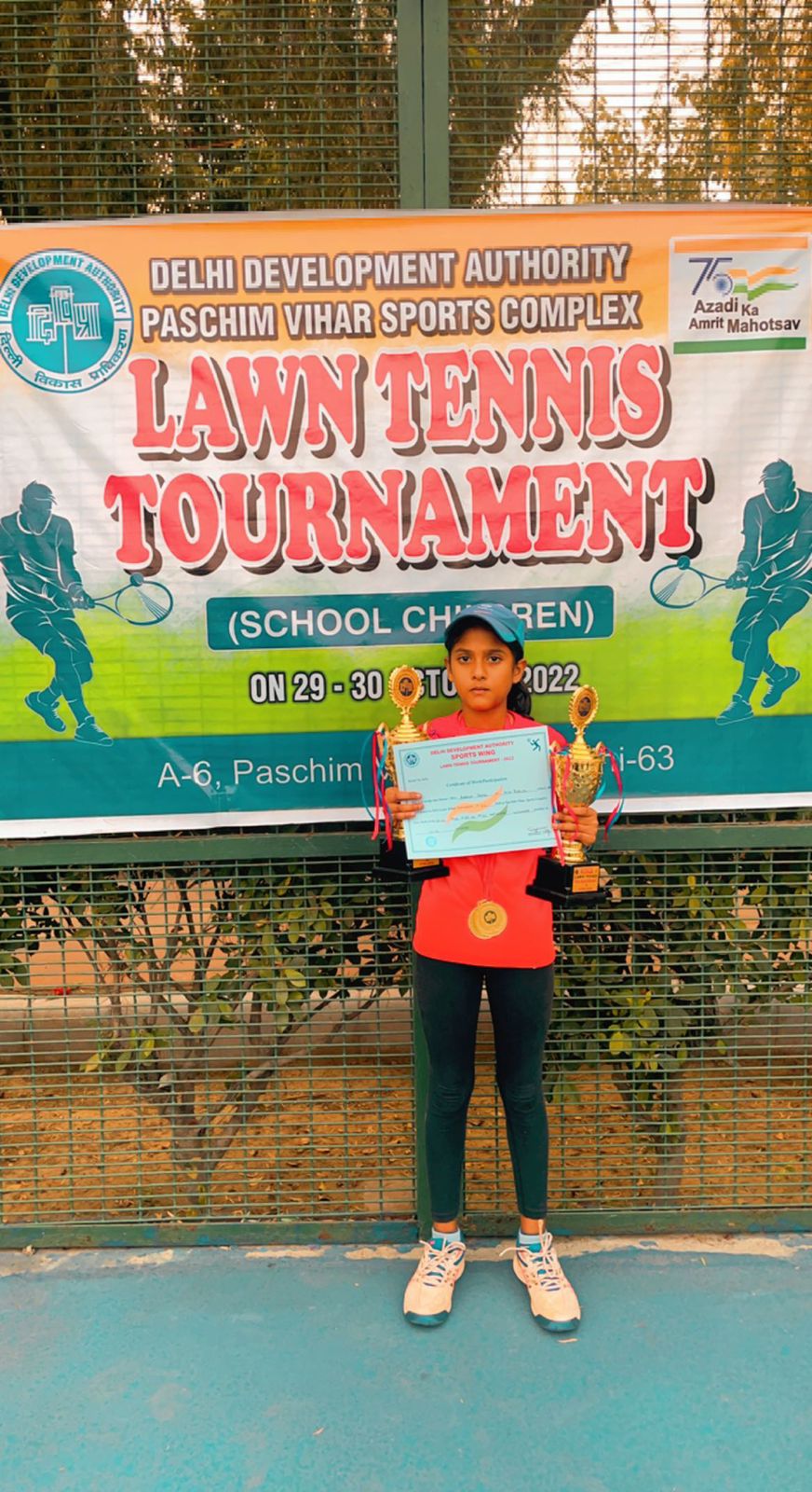 Achievement in Lawn Tennis