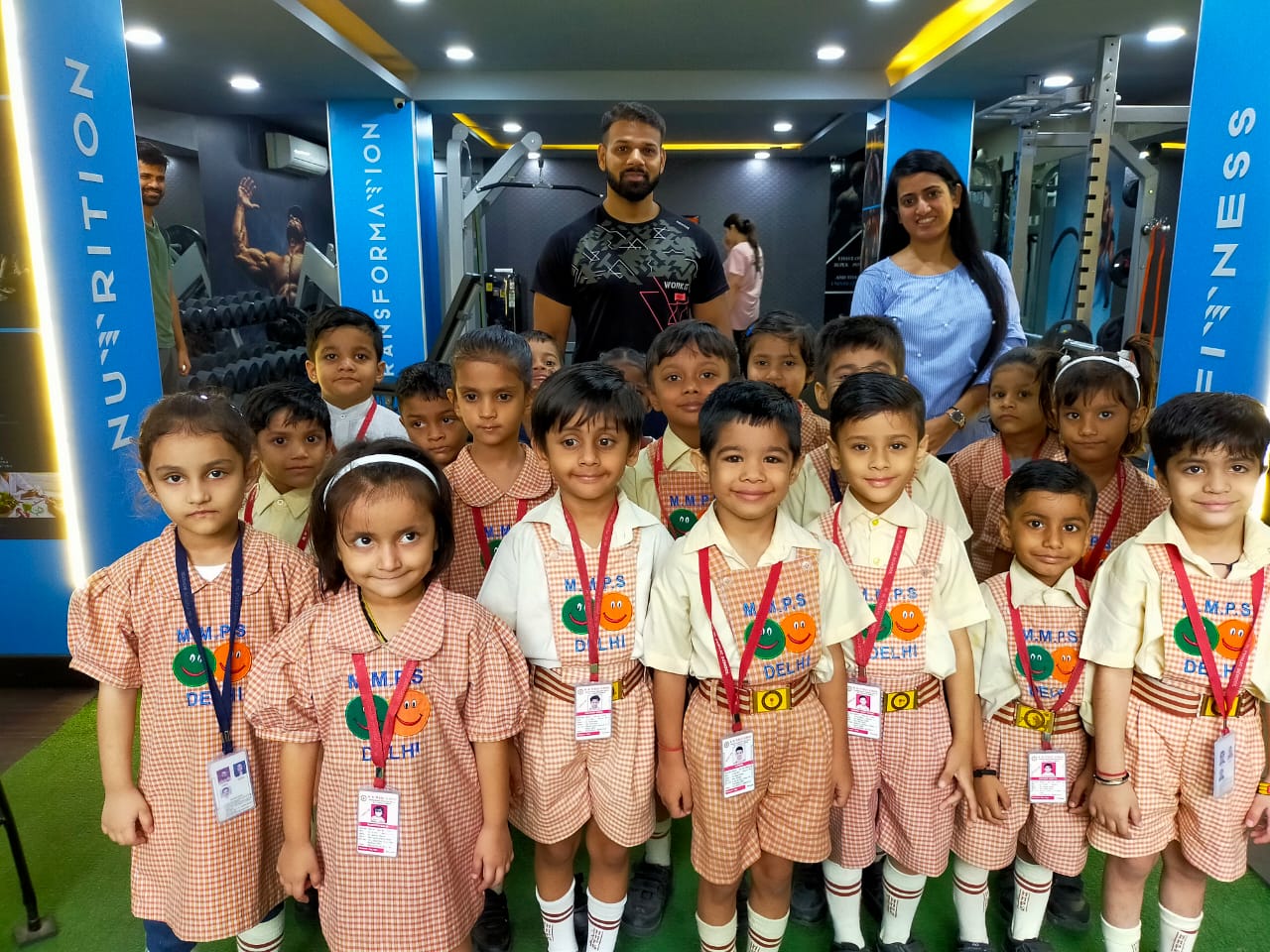 Activity on Healthy Lifestyle by pre-primary kids