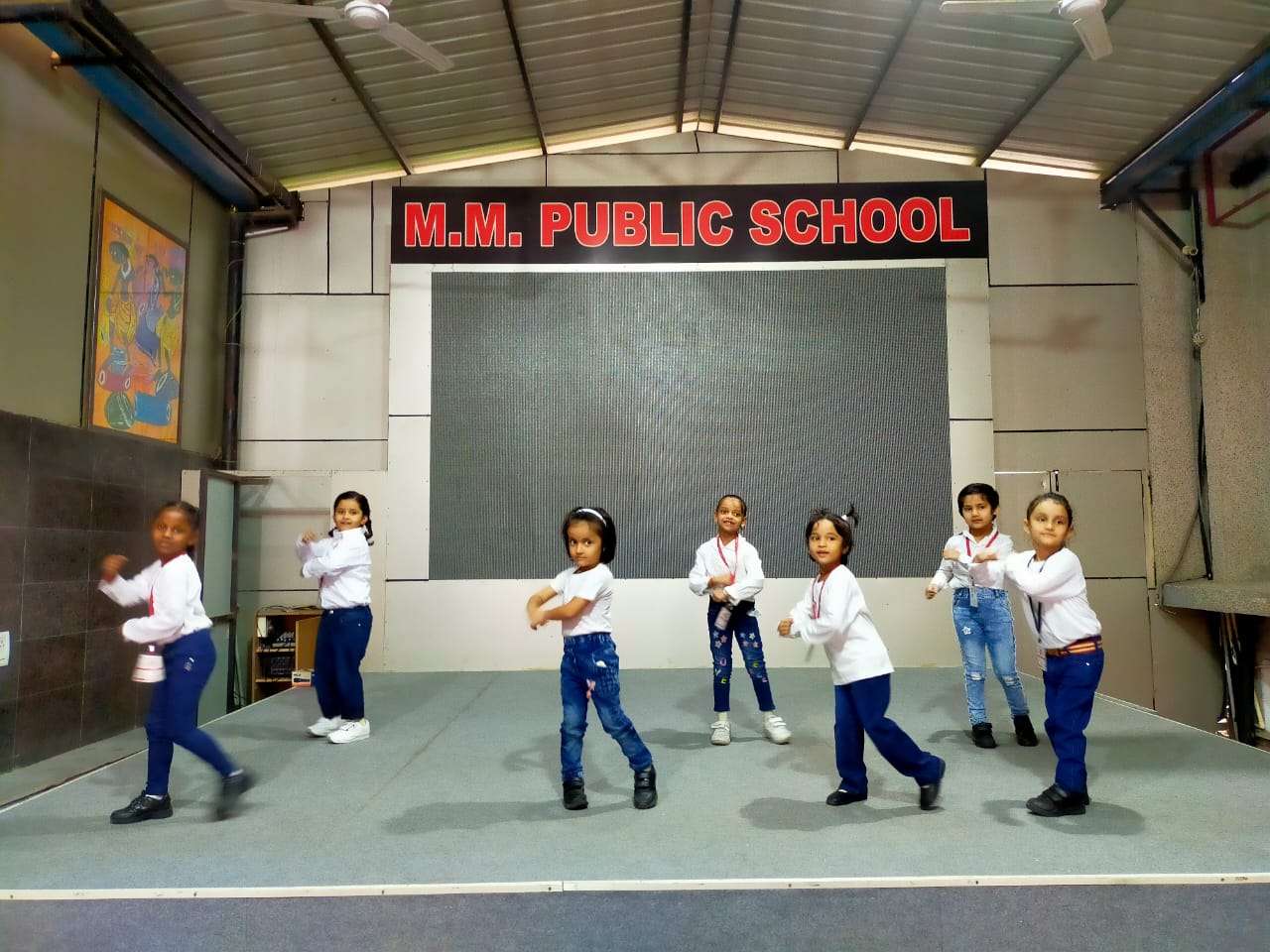 Activity on Healthy Lifestyle by pre-primary kids