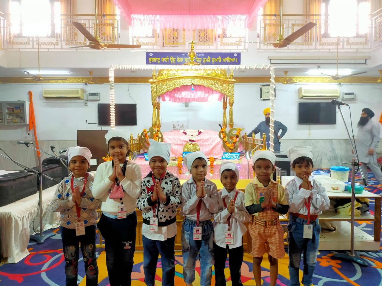 Guru NANAK Jayanti Celebration by Pre-primary kids