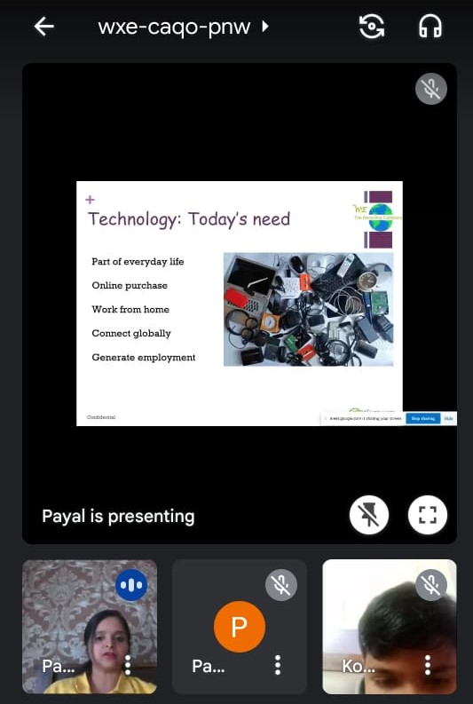 Webinar on E-Waste Management and Recycling