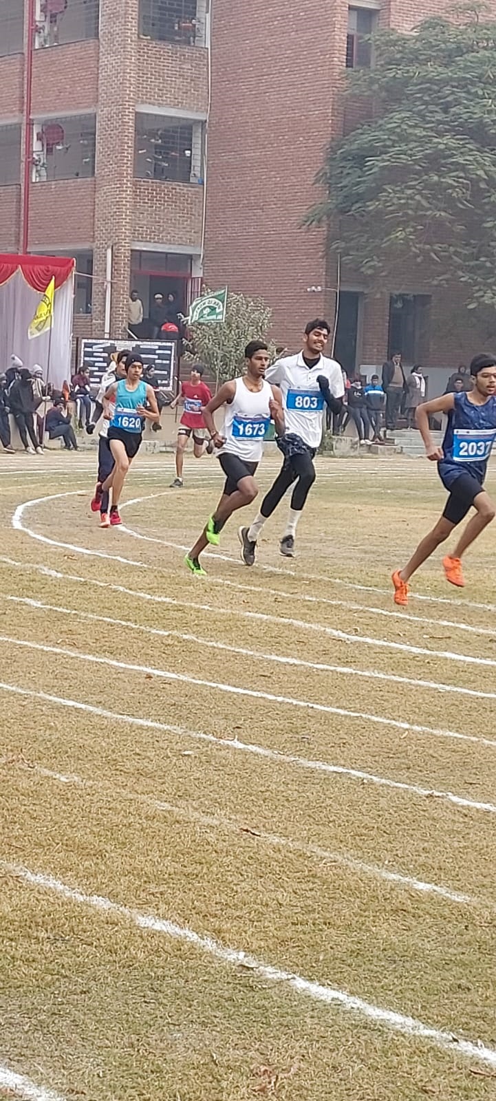 Achievement at CBSE level in Athletics Competition