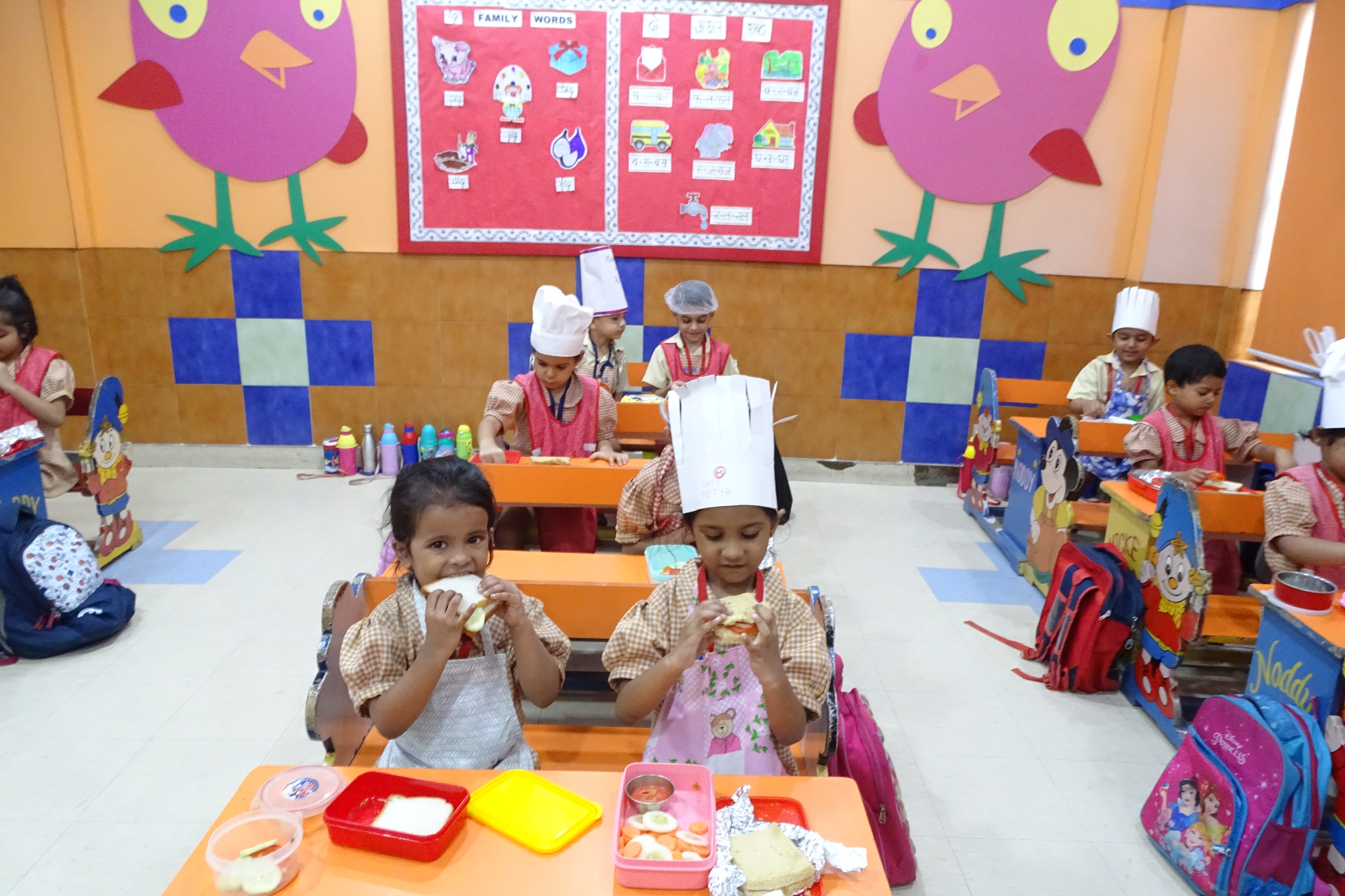 Making of Sandwich Activity