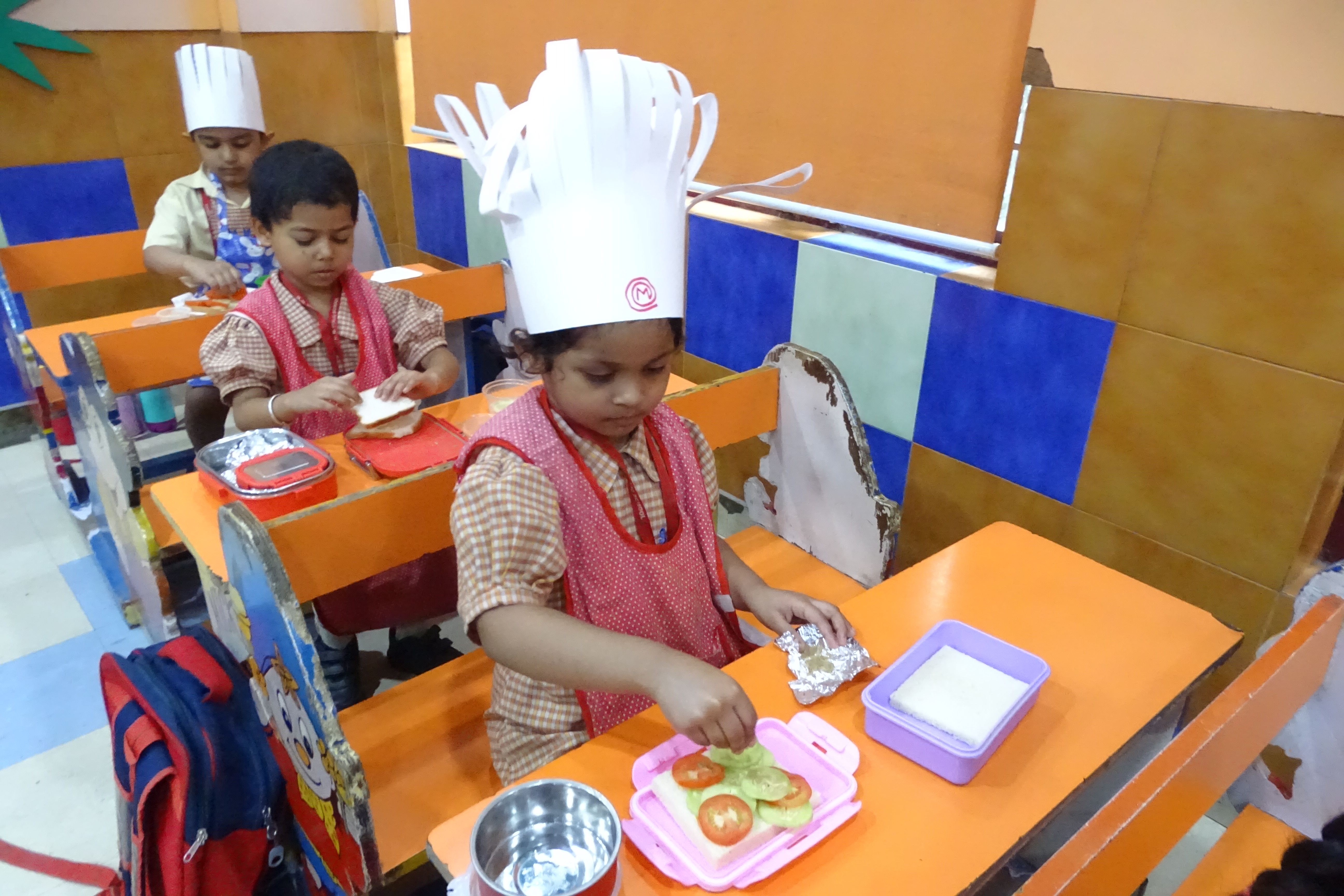 Making of Sandwich Activity
