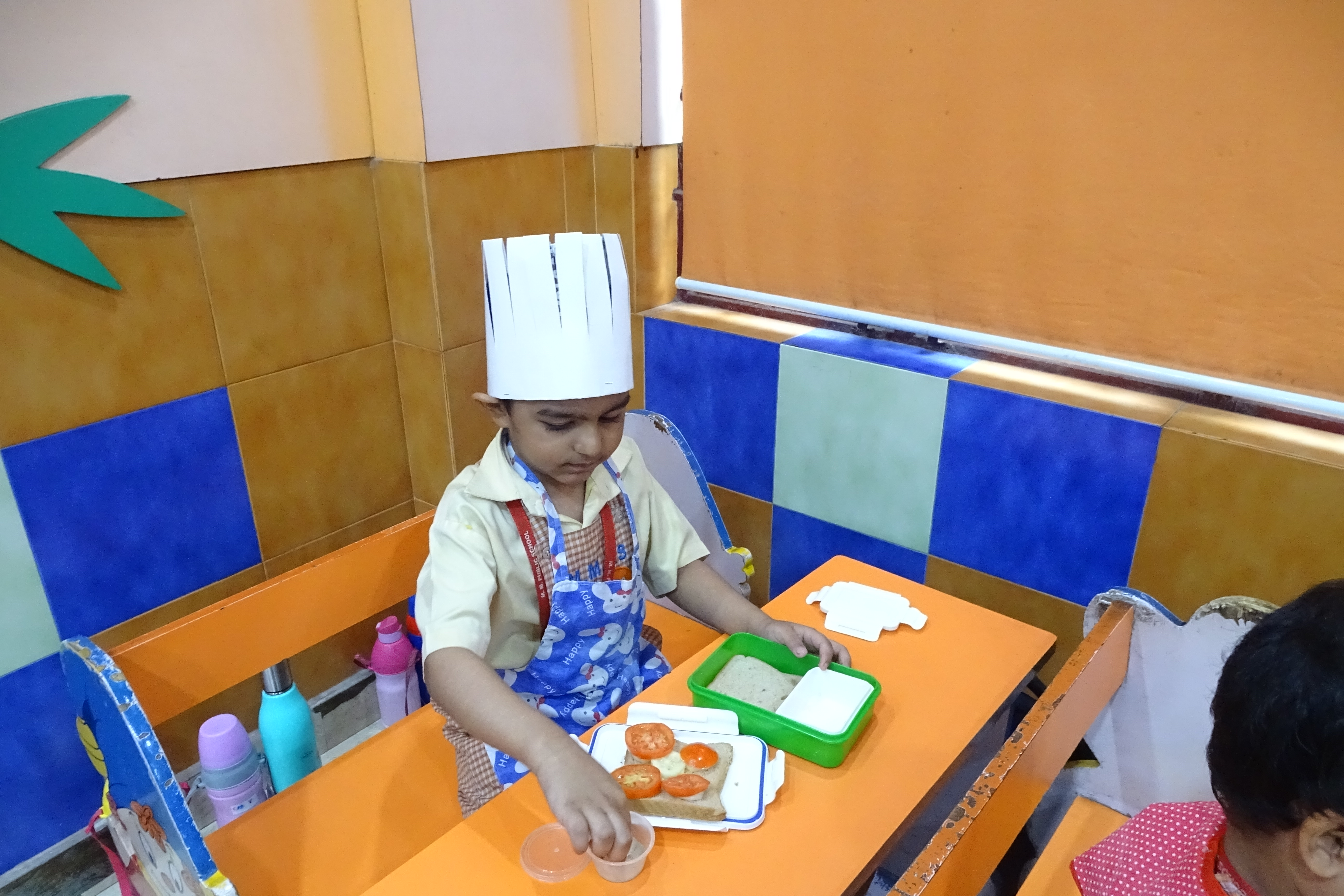 Making of Sandwich Activity