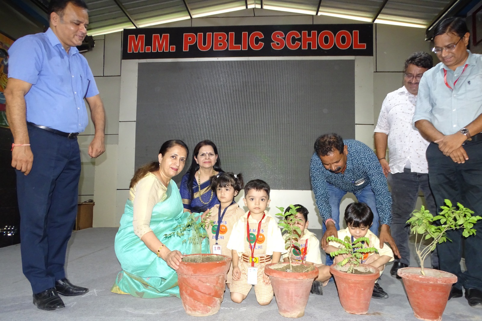 Tree Plantation under Program Meri Maati Mera Desh