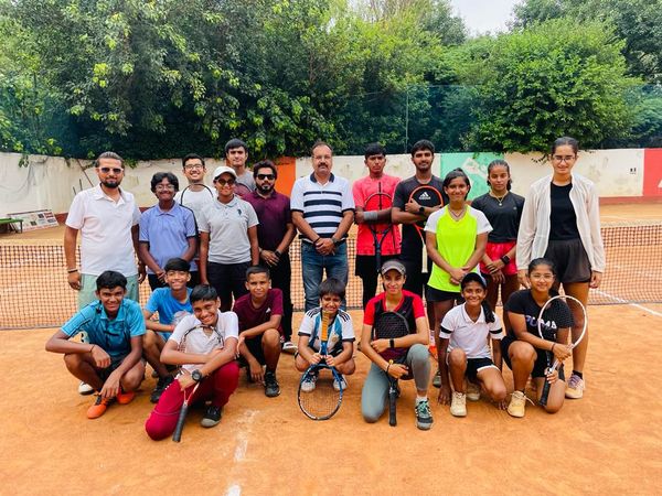 Exemplary achievement in Zonals in Tennis.