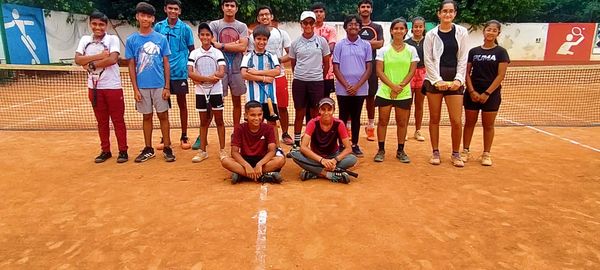 Exemplary achievement in Zonals in Tennis.