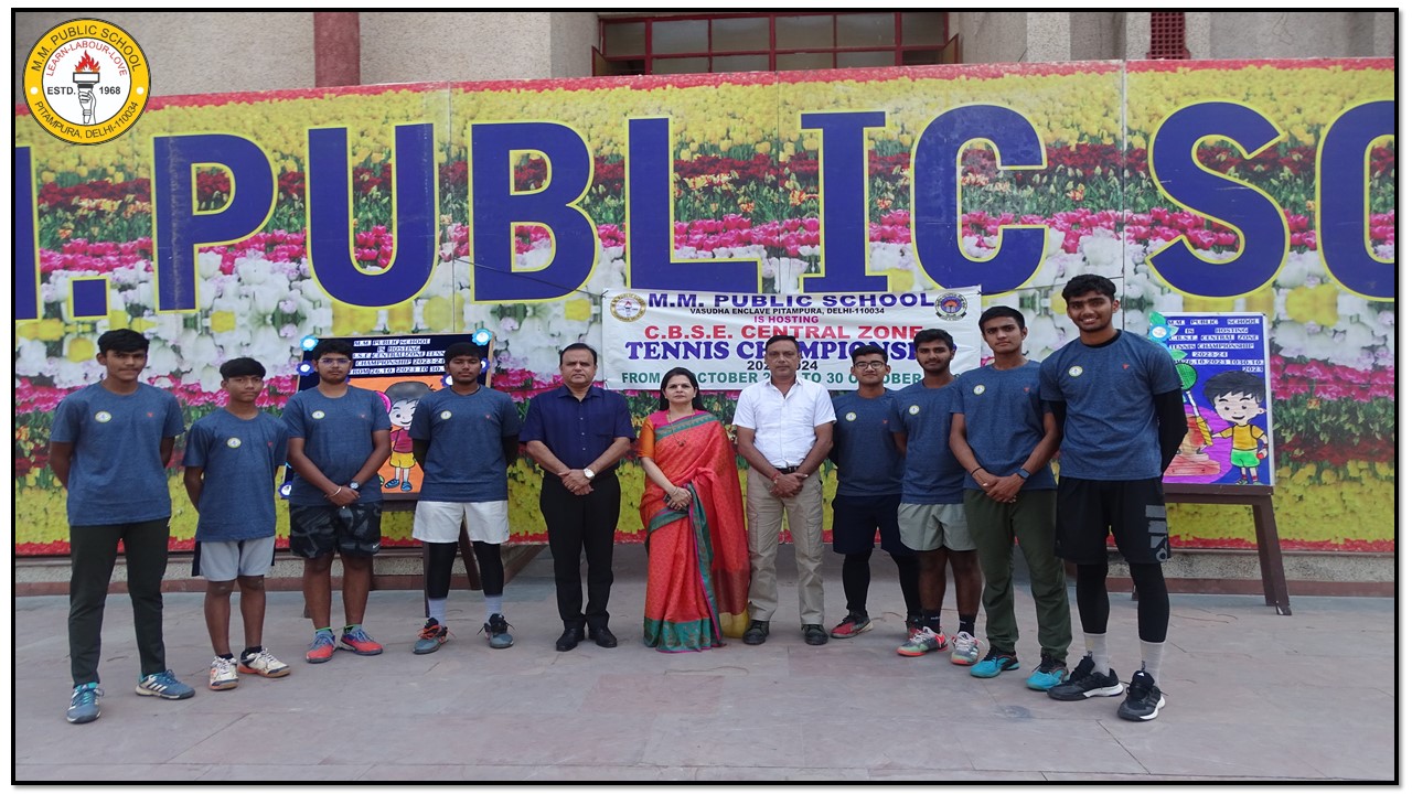 CBSE  CENTRAL ZONE  TENNIS CHAMPIONSHIP 2023(DELHI REGION)