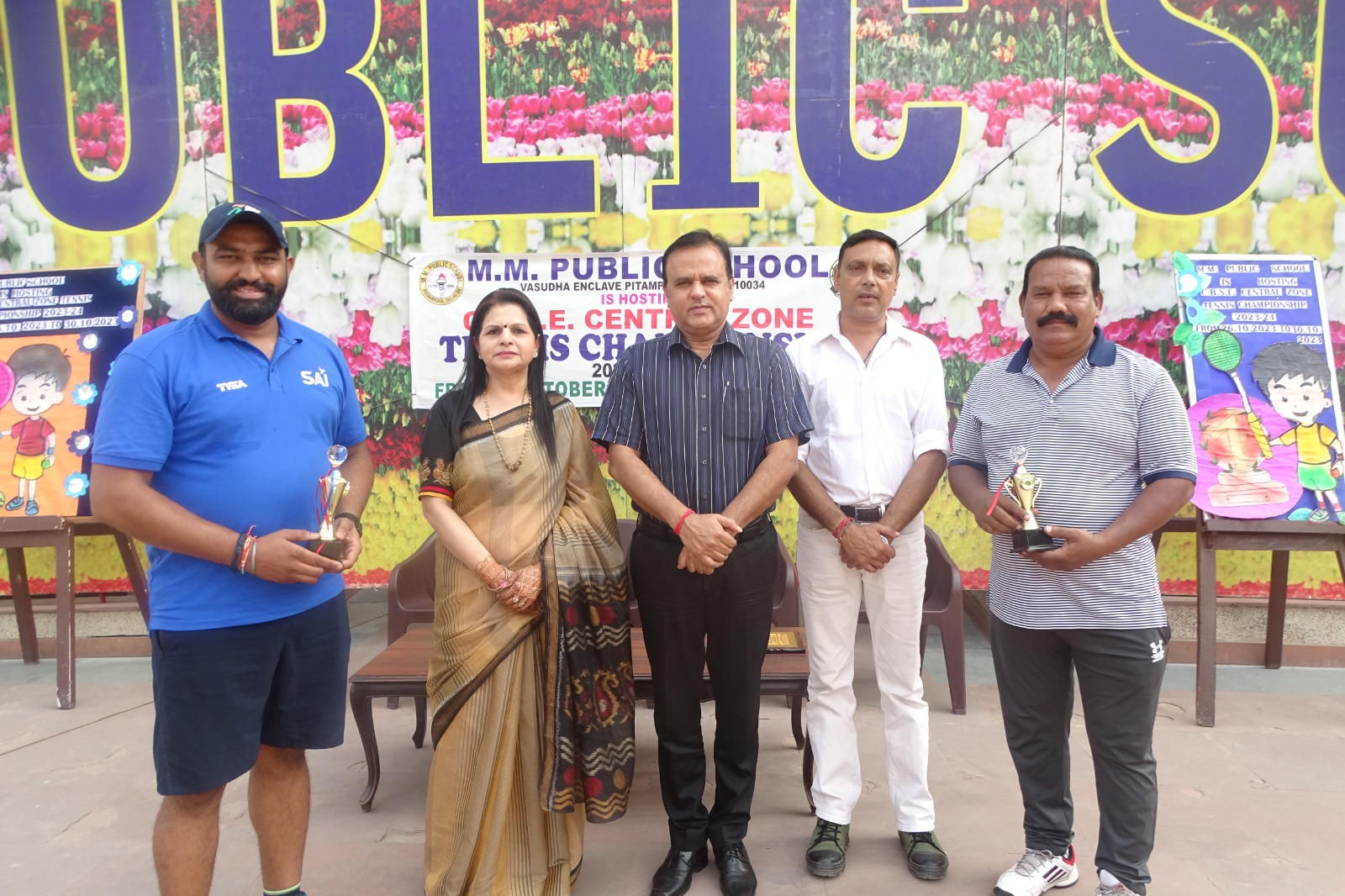 CBSE CENTRAL ZONE TENNIS CHAMPIONSHIP 2023 (DELHI REGION)