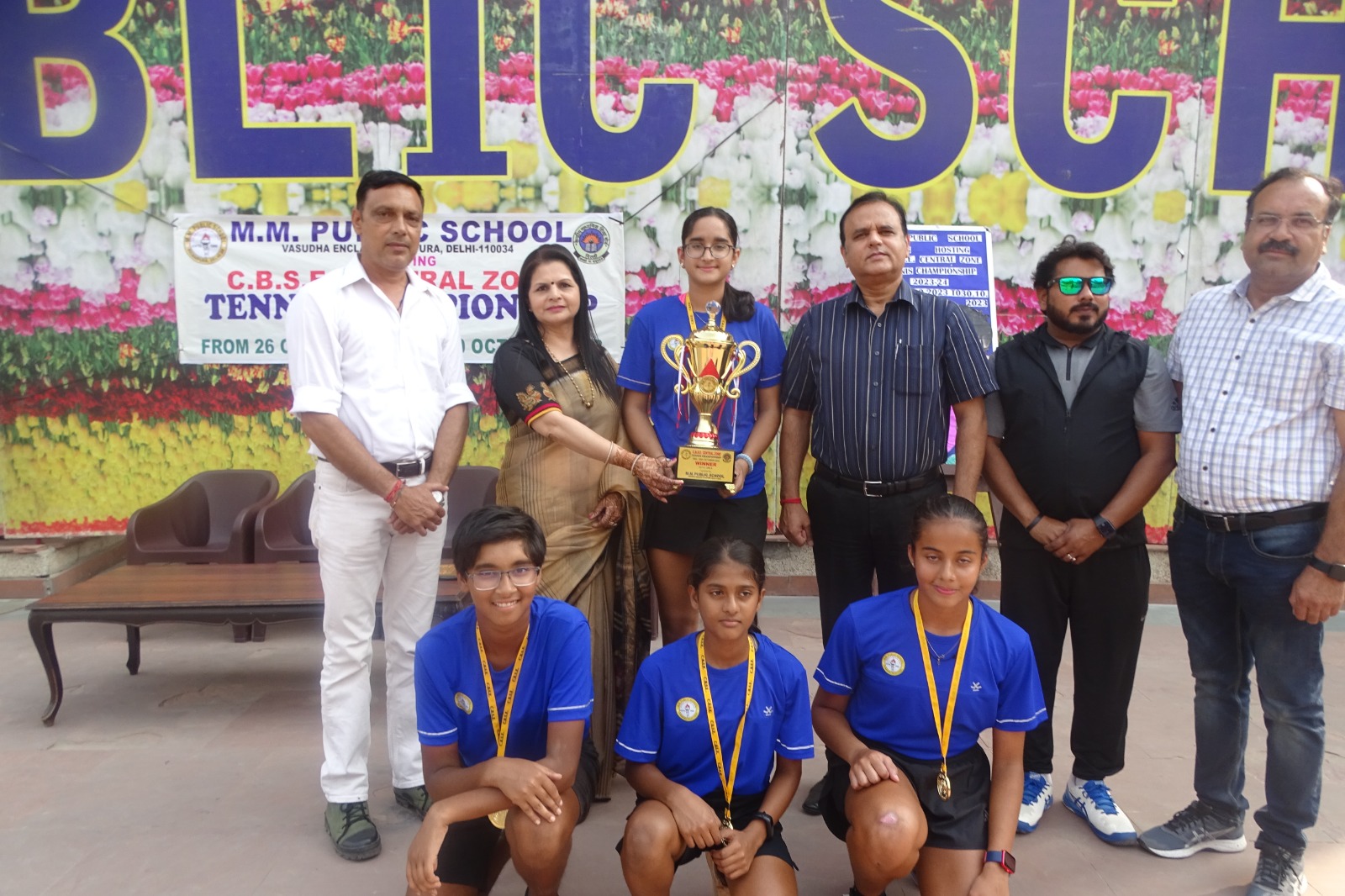 CBSE CENTRAL ZONE TENNIS CHAMPIONSHIP 2023 (DELHI REGION)