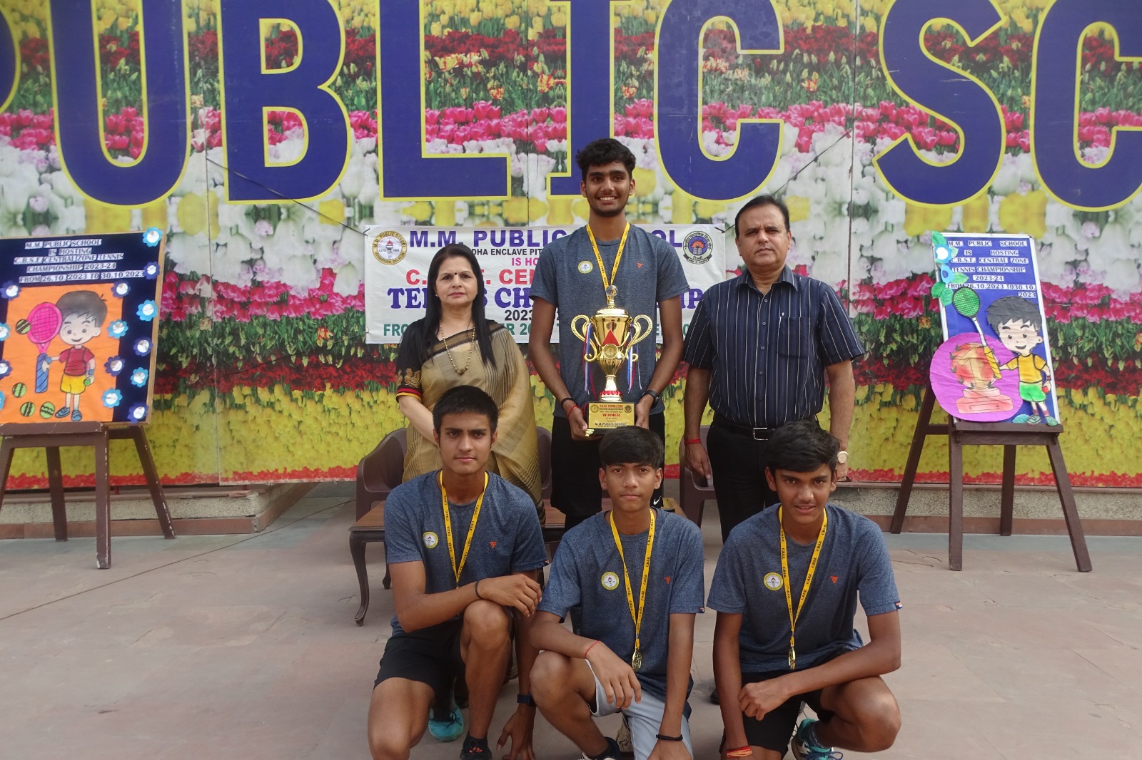 CBSE CENTRAL ZONE TENNIS CHAMPIONSHIP 2023 (DELHI REGION)