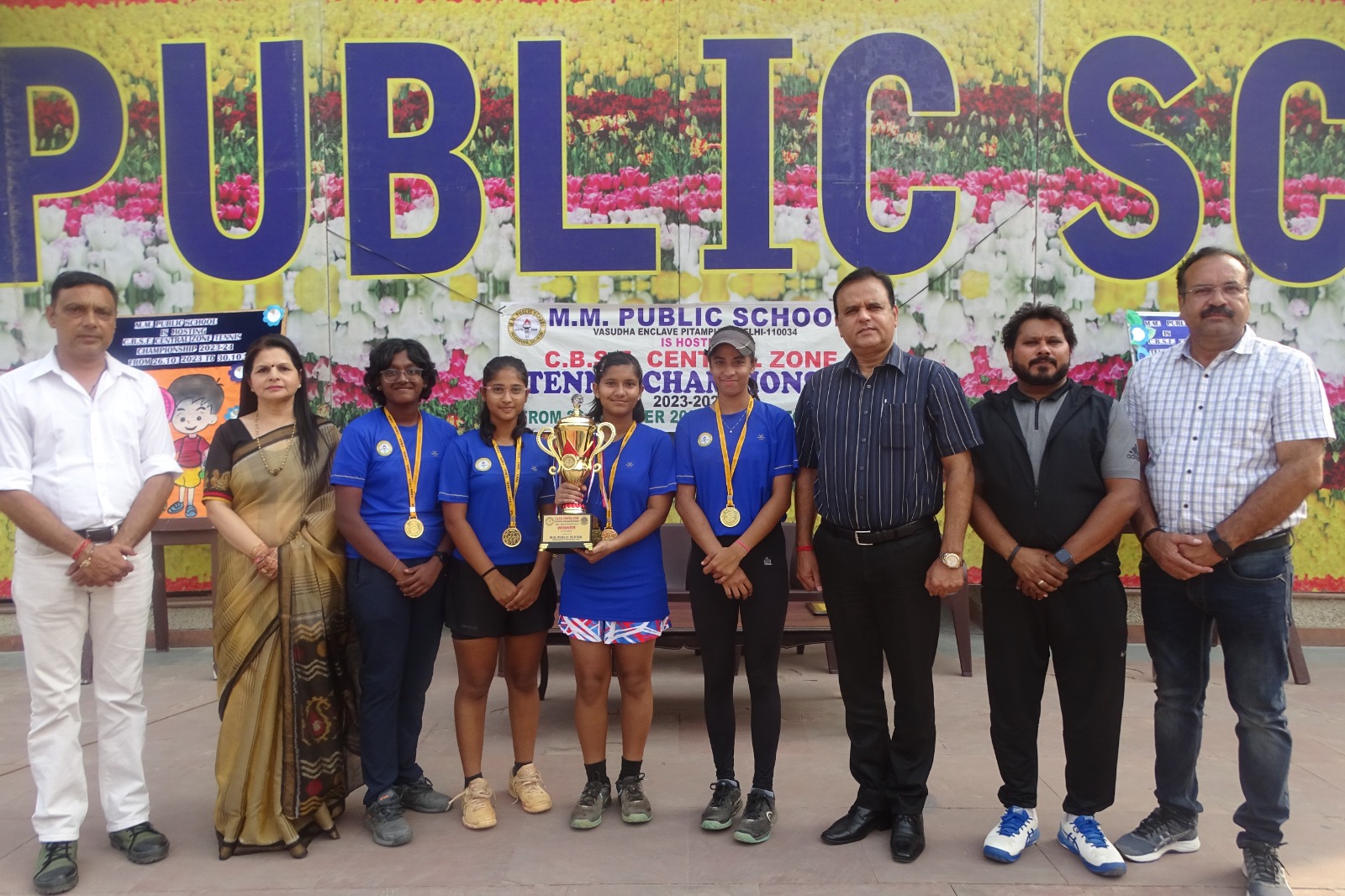 CBSE CENTRAL ZONE TENNIS CHAMPIONSHIP 2023 (DELHI REGION)