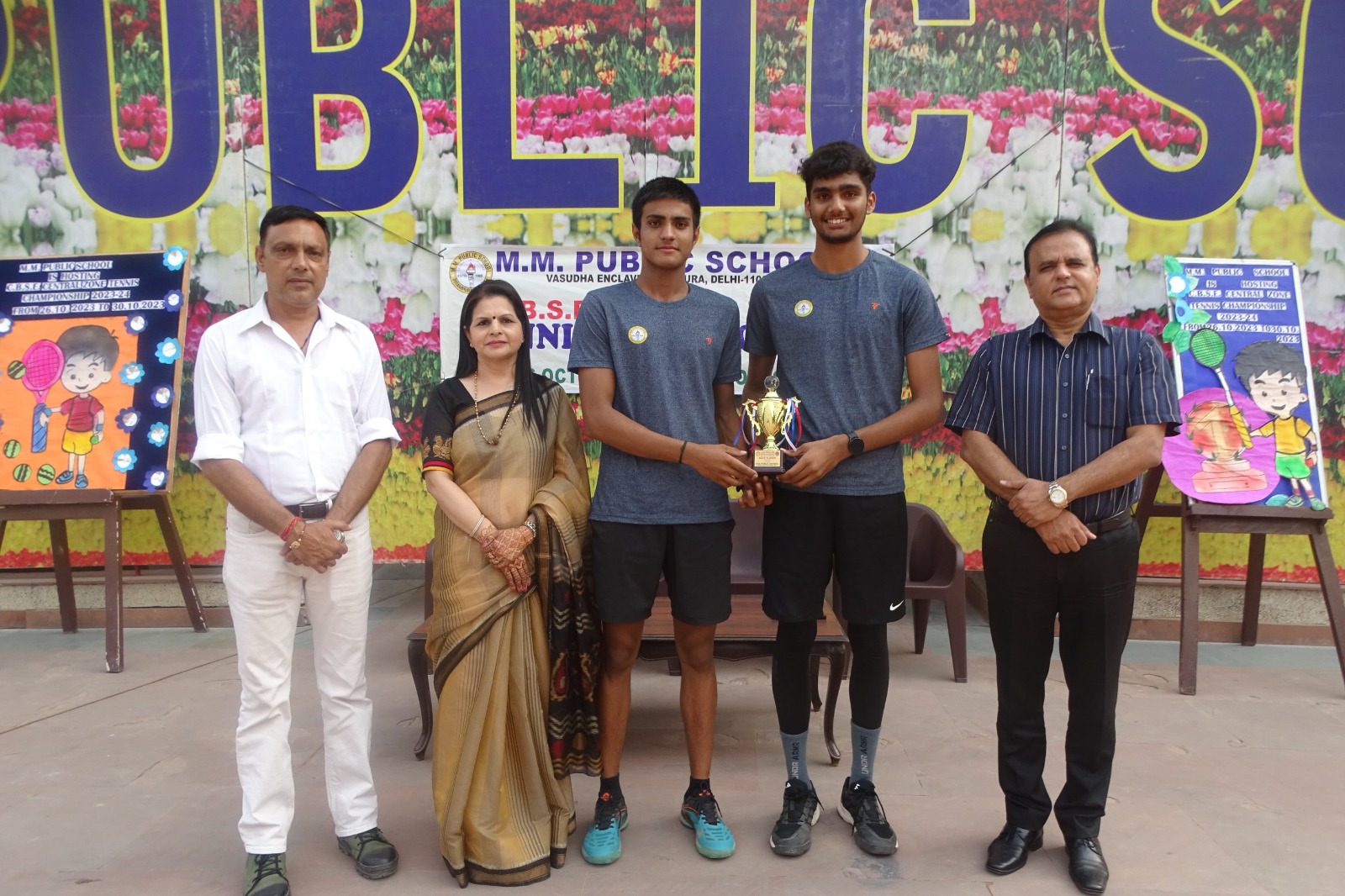CBSE CENTRAL ZONE TENNIS CHAMPIONSHIP 2023 (DELHI REGION)