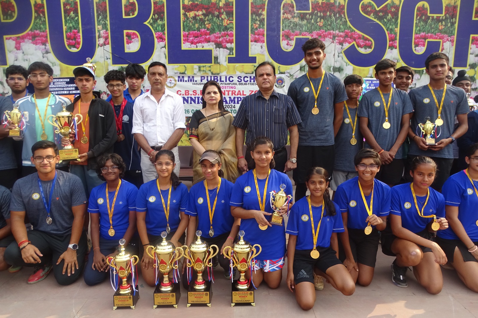 CBSE CENTRAL ZONE TENNIS CHAMPIONSHIP 2023 (DELHI REGION)