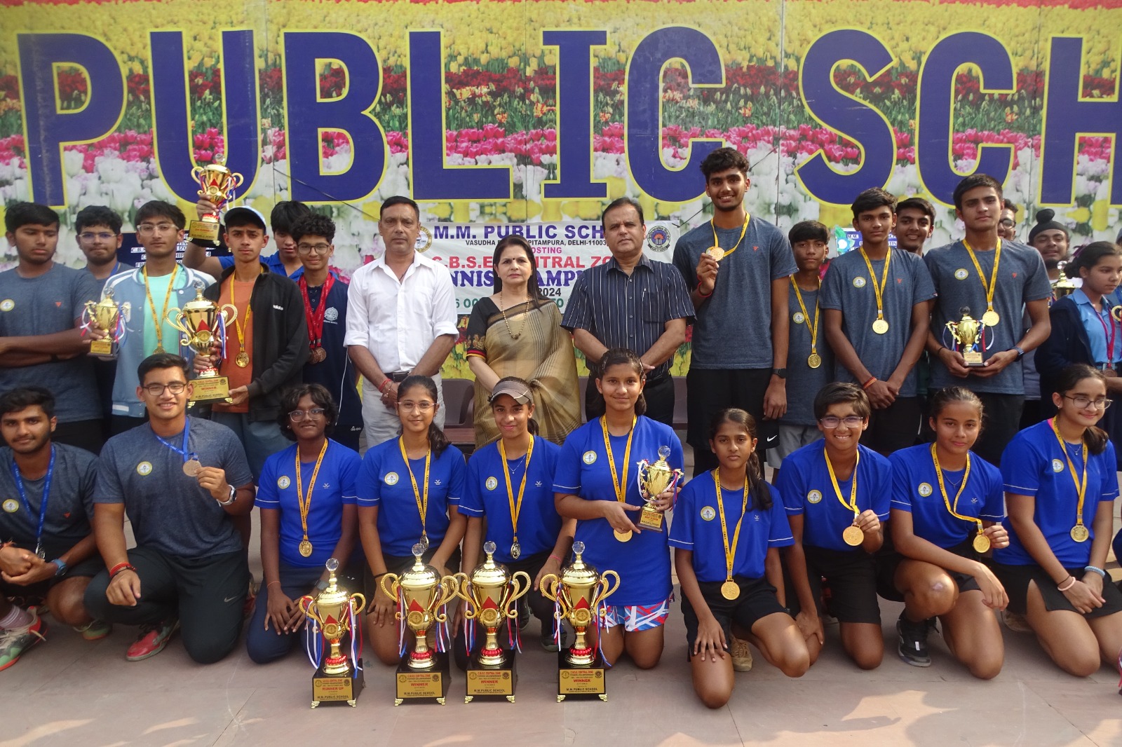 CBSE CENTRAL ZONE TENNIS CHAMPIONSHIP 2023 (DELHI REGION)