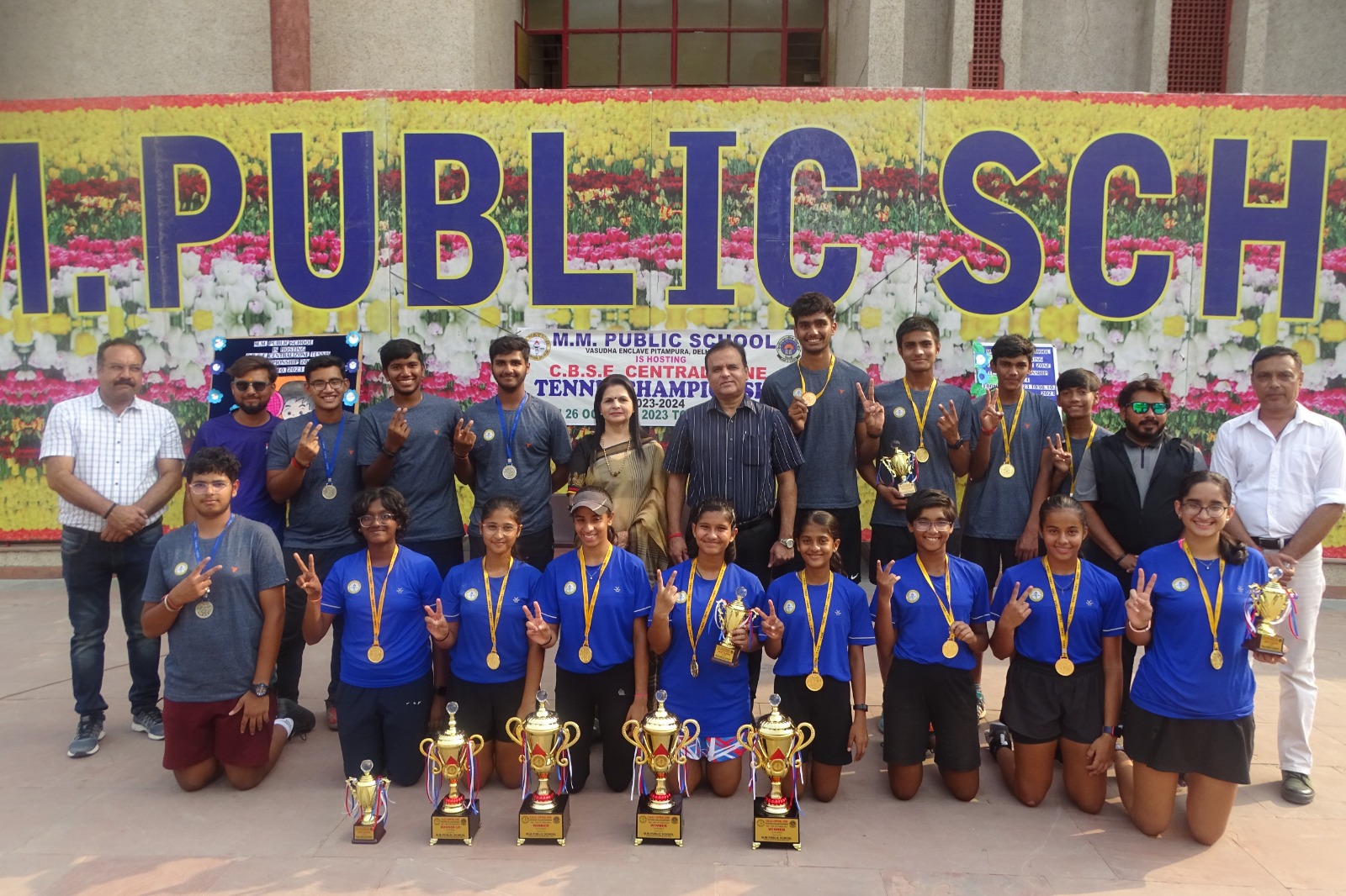 CBSE CENTRAL ZONE TENNIS CHAMPIONSHIP 2023 (DELHI REGION)