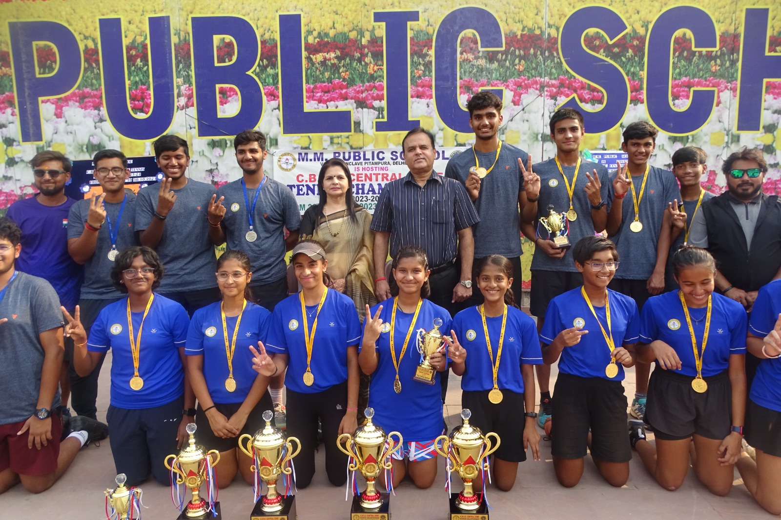CBSE CENTRAL ZONE TENNIS CHAMPIONSHIP 2023 (DELHI REGION)